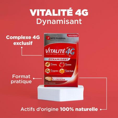 Forte Vitalité 4G Dynamisant comprimés à croquer - Paramarket.com