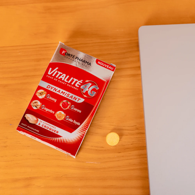 Forte Vitalité 4G Dynamisant comprimés à croquer - Paramarket.com