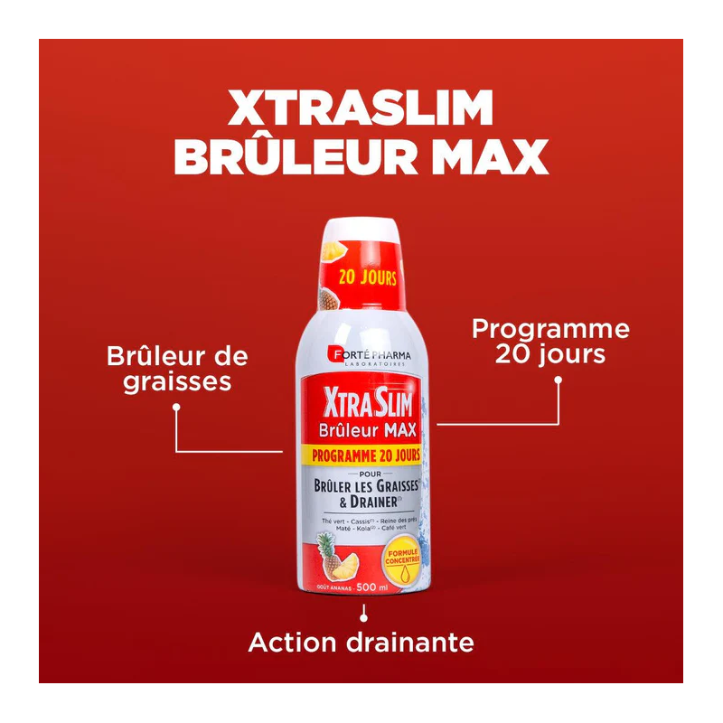 Forte Xtraslim Brûleur Max - Paramarket.com