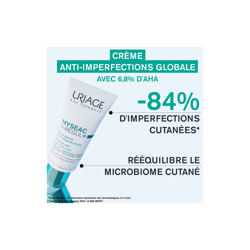 Uriage Hyseac 3-Regul+ Soin Global Anti-Imperfections - Paramarket.com