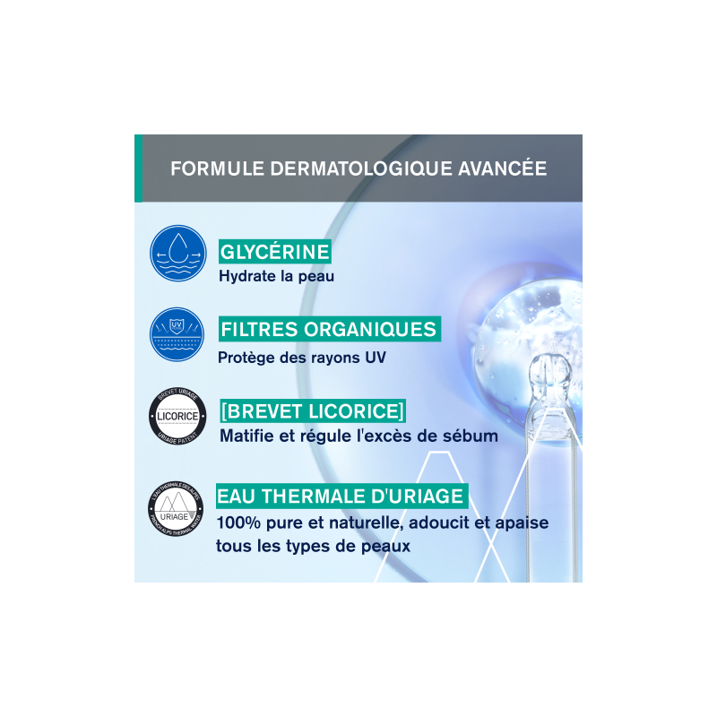 Uriage Hyseac Fluide Matifiant SPF50+ - Paramarket.com