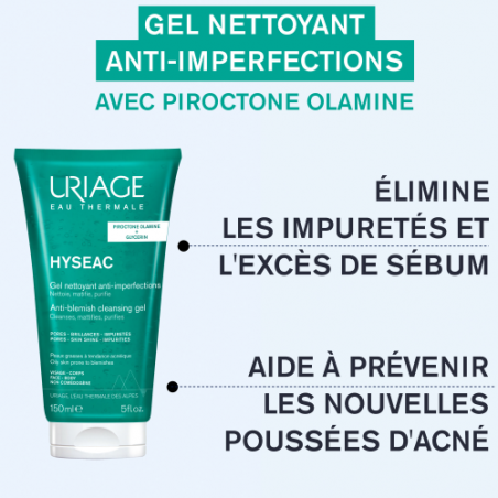 Uriage Hyseac Gel Nettoyant Anti-Imperfections - Paramarket.com