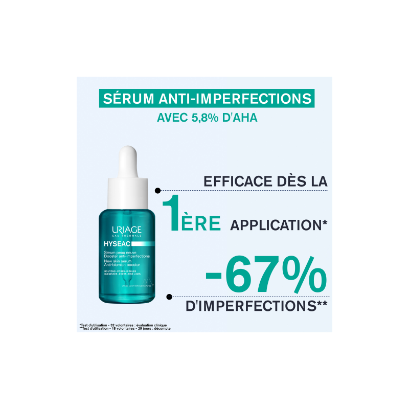 Uriage Hyseac Sérum Peau Neuve Booster Anti-Imperfections - Paramarket.com