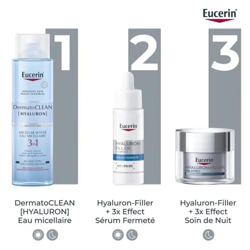 Eucerin Hyaluron-Filler +3x Effect Soin de Nuit Raffermissant – Paramarket.com