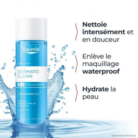 Eucerin Dermatoclean [Hyaluron] Lotion Micellaire 3 en 1 – Paramarket.com