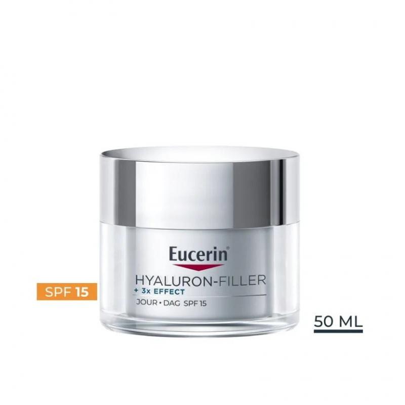Eucerin Hyaluron-Filler +3x Effect Soin de Jour Peau Sèche SPF15 – Paramarket.com