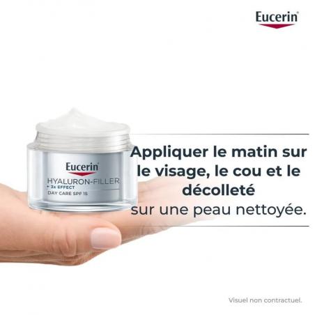 Eucerin Hyaluron-Filler +3x Effect Soin de Jour Peau Sèche SPF15 – Paramarket.com