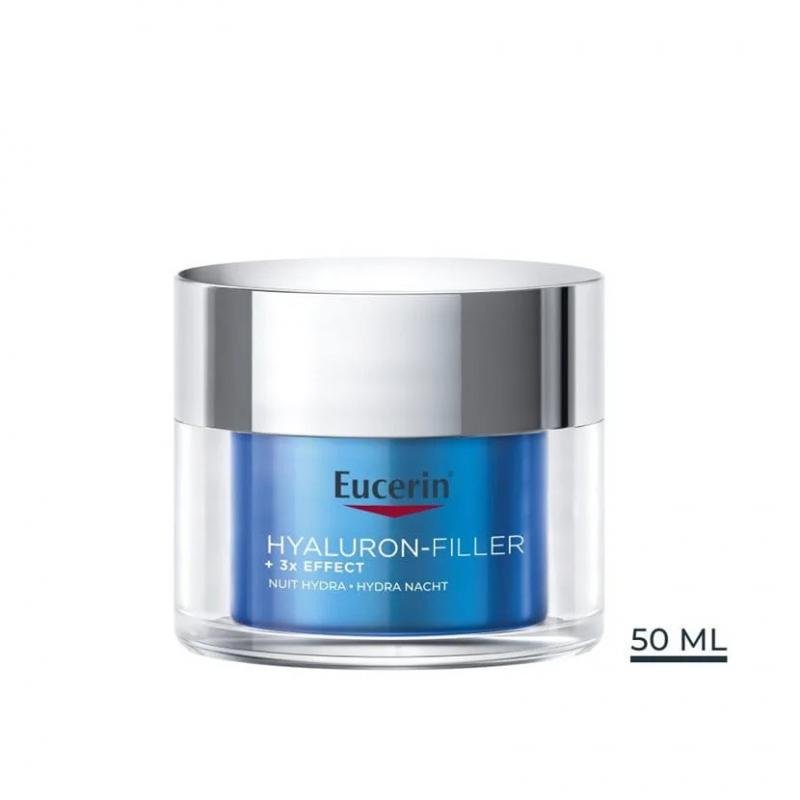 Eucerin Hyaluron-Filler + 3x Effect Soin de Nuit Booster d'Hydratation – Paramarket.com
