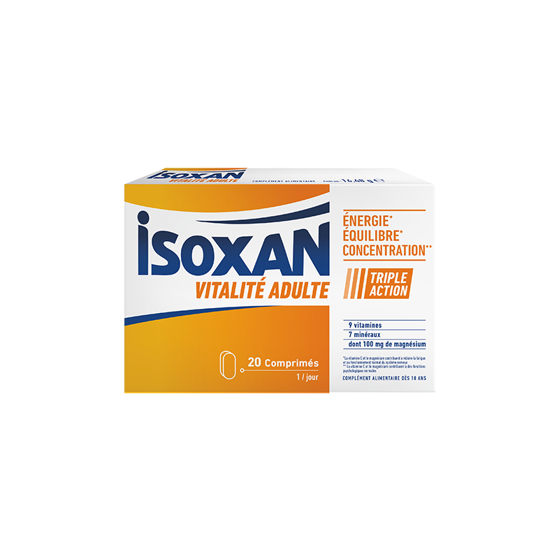 Isoxan Vitalité Adulte Comprimés à avaler – Paramarket.com