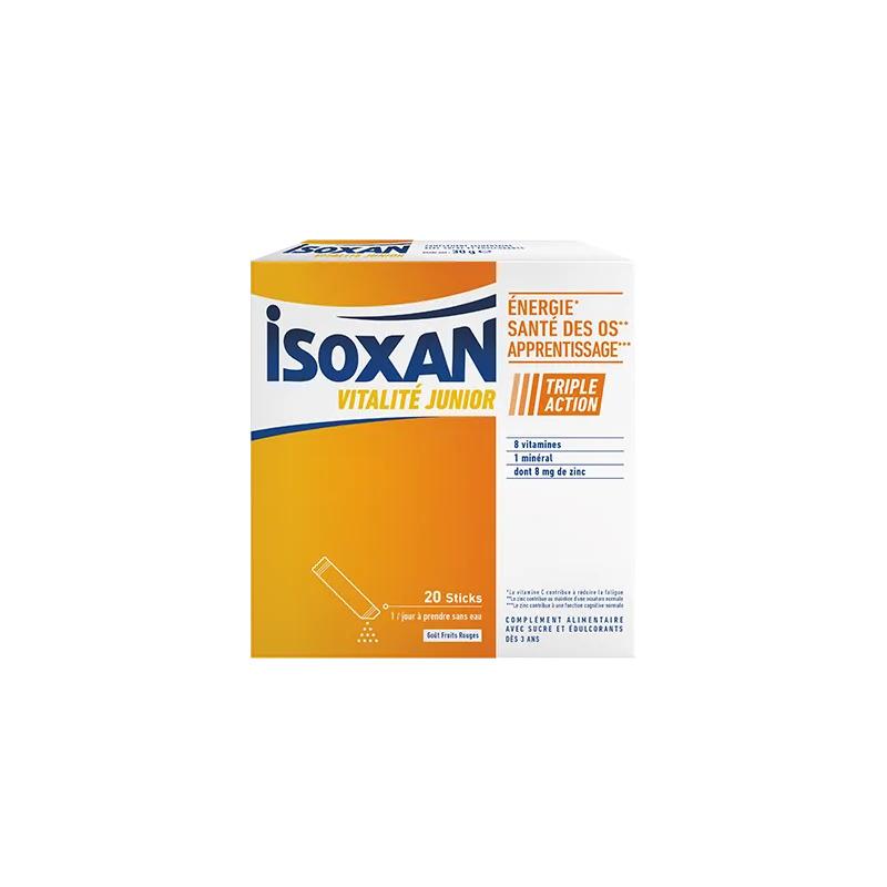 Isoxan Vitalite Junior Multivitaminés Sticks – Paramarket.com