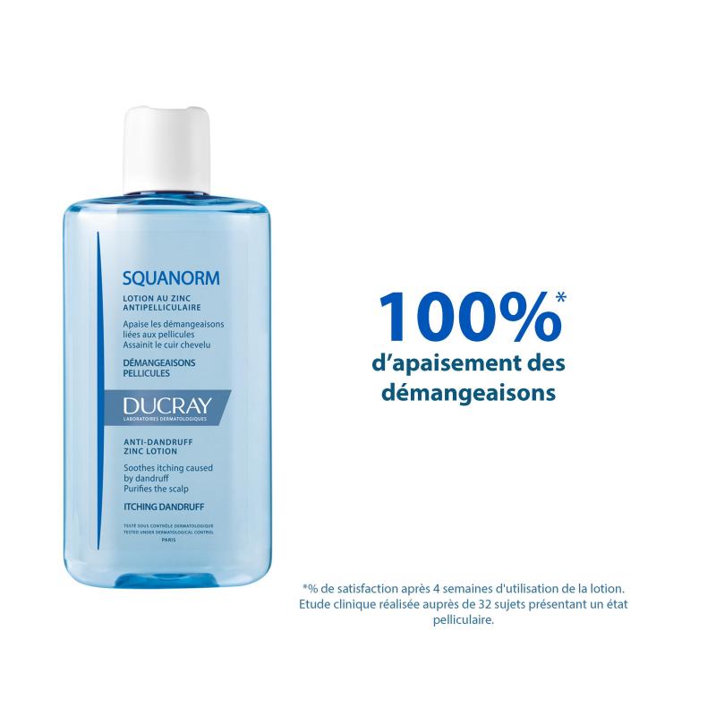 Ducray Squanorm Lotion Anti-pelliculaire au Zinc - Paramarket.com