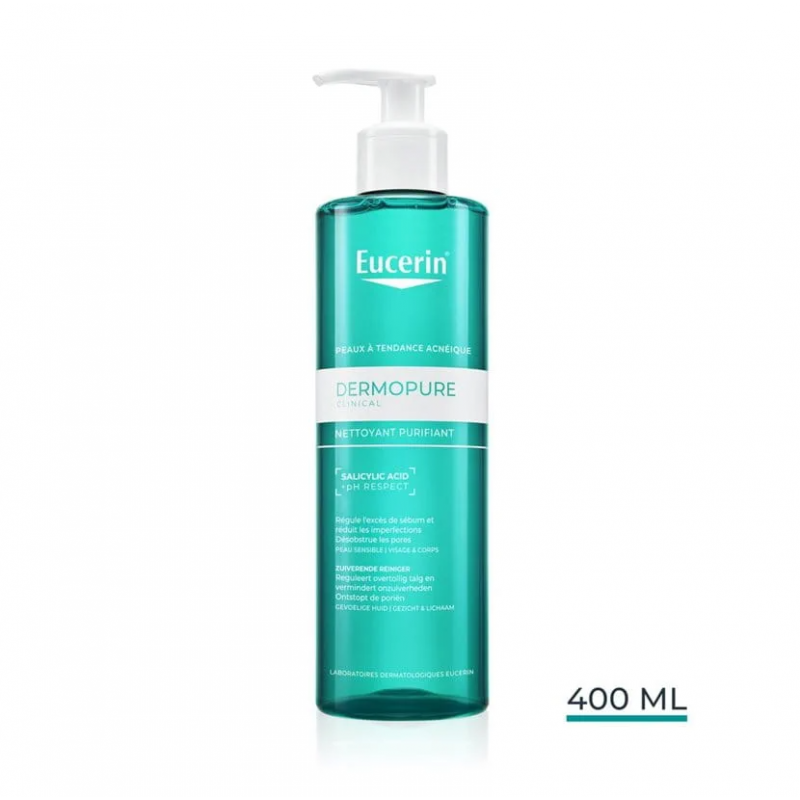 Eucerin Dermopure Clinical Gel Nettoyant Purifiant – Paramarket.com