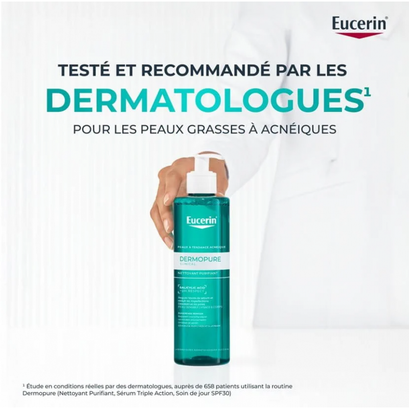 Eucerin Dermopure Clinical Gel Nettoyant Purifiant – Paramarket.com