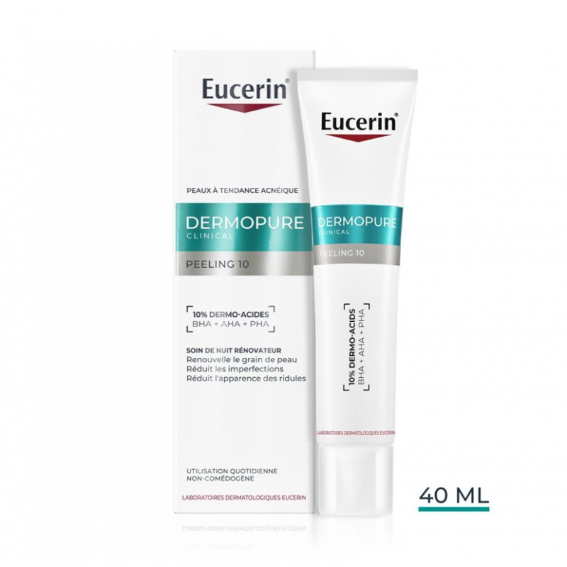Eucerin Dermopure Clinical Peeling 10 Soin de Nuit Rénovateur – Paramarket.com