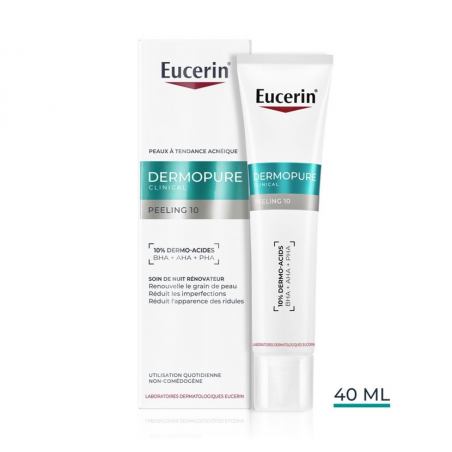 Eucerin Dermopure Clinical Peeling 10 Soin de Nuit Rénovateur – Paramarket.com