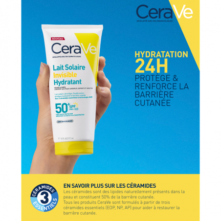 Cerave Suncare Lait Solaire Invisible Hydratant SPF50+ - Paramarket.com