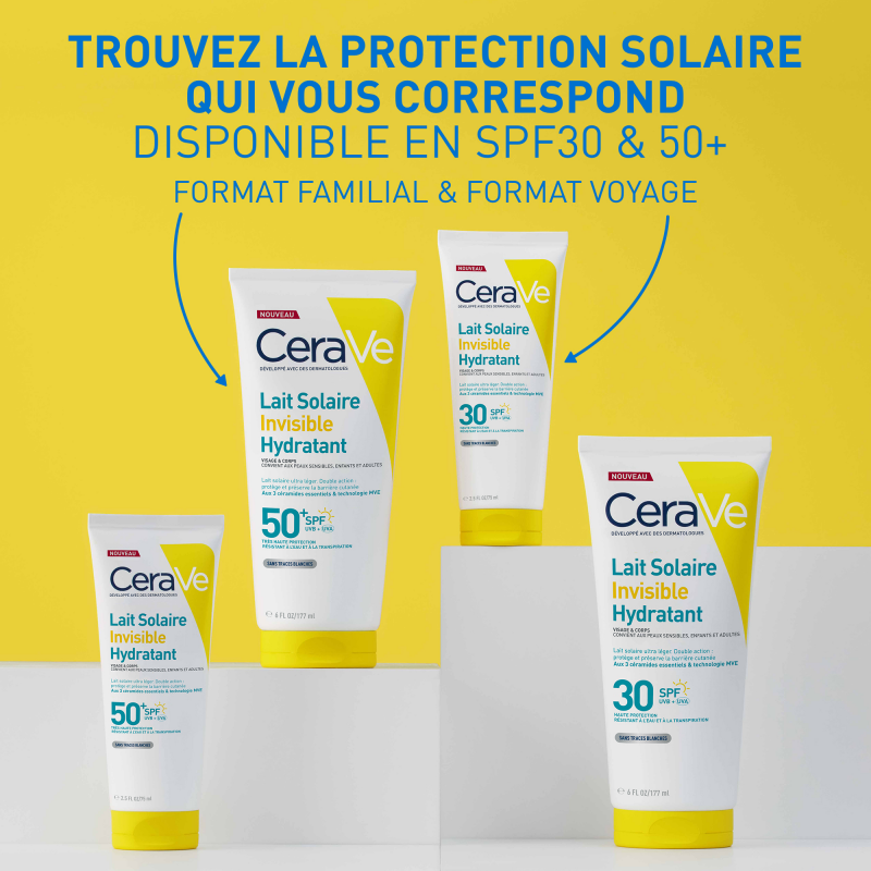 Cerave Suncare Lait Solaire Invisible Hydratant SPF50+ - Paramarket.com