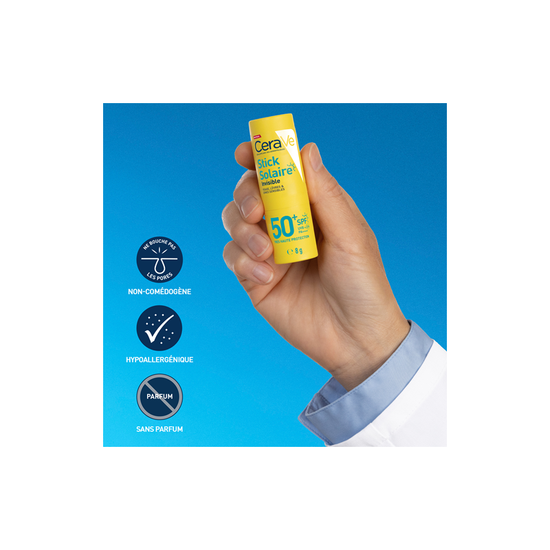 Cerave Suncare Stick Solaire Invisible SPF50+ Haute Protection - Paramarket.com