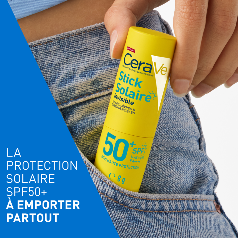 Cerave Suncare Stick Solaire Invisible SPF50+ Haute Protection - Paramarket.com