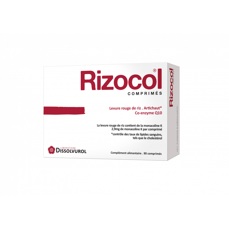 Dissolvurol Rizocol Cholestérol Comprimés - Paramarket.com