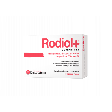 Dissolvurol Rodiol+ Intellect Zen & Performant Comprimés - Paramarket.com