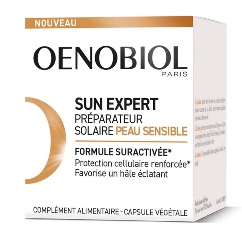 Oenobiol Préparateur Solaire Peau Sensible - Paramarket.com
