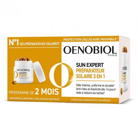Oenobiol Sun Expert Préparateur Solaire 3 en 1 - Anti-Âge Global - Paramarket.com
