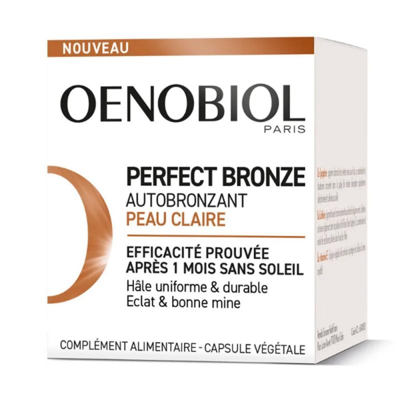 Oenobiol Perfect Bronze Autobronzant Peau Claire - Paramarket.com
