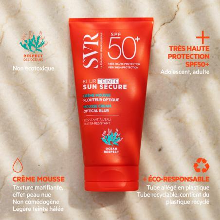 SVR Sun Secure Blur SPF50+ Crème-Mousse Teinté – Paramarket.com