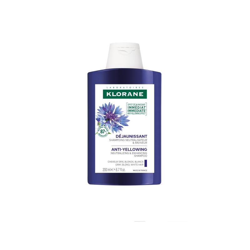 Klorane Déjaunissant Shampoing neutralisateur et raviveur - Paramarket.com