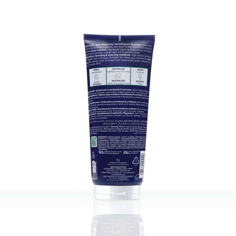 Klorane Déjaunissant Après-Shampoing neutralisateur et raviveur - Paramarket.com