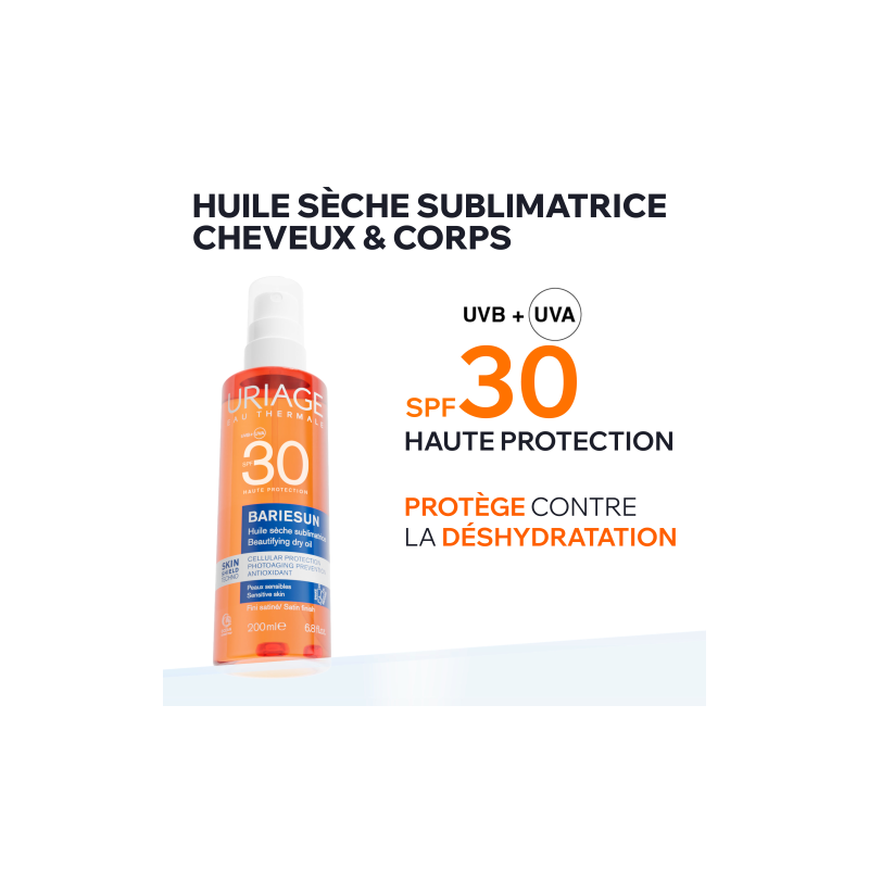 Uriage Bariesun SPF30 Huile Sèche Sublimatrice - Paramarket.com