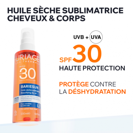 Uriage Bariesun SPF30 Huile Sèche Sublimatrice - Paramarket.com