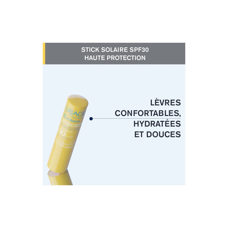 Uriage Bariesun SPF30 Stick Lèvre À La Poudre D'eau Thermale - Paramarket.com