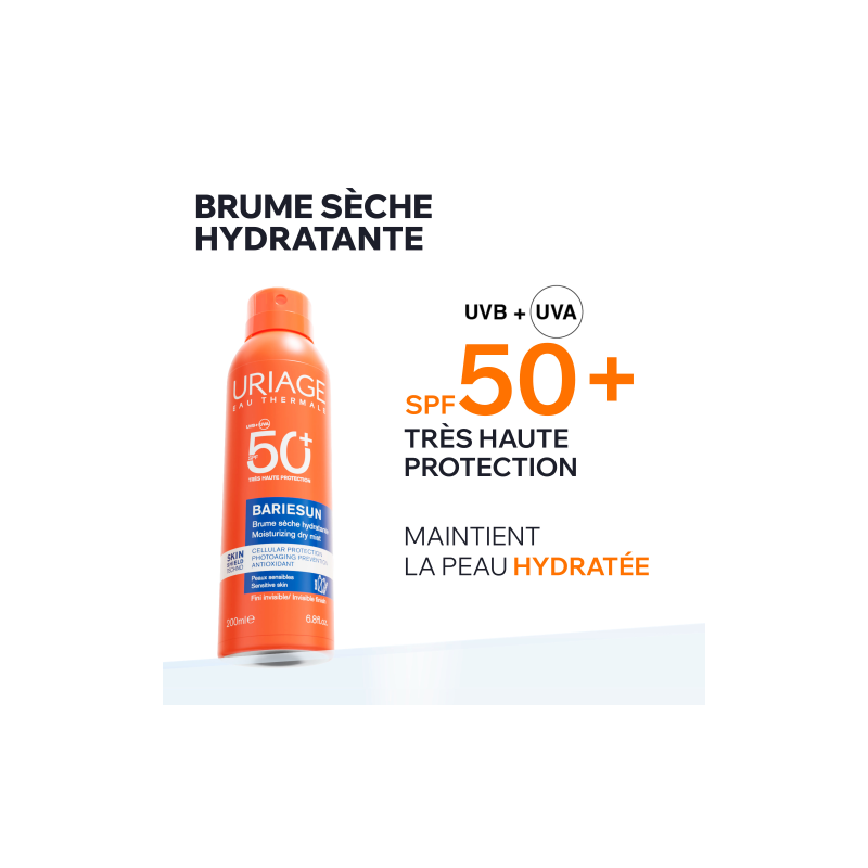 Uriage Bariesun SPF50+ Brume Sèche Hydratante – Paramarket.com