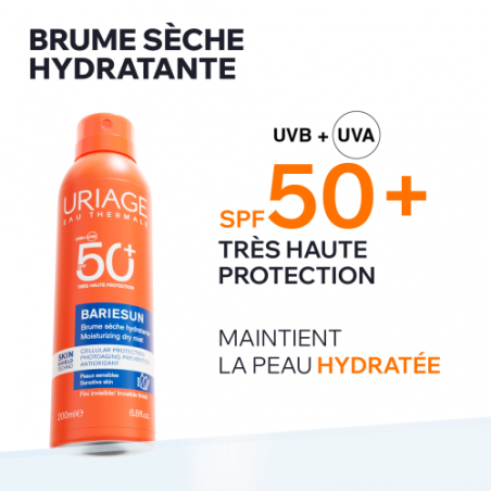 Uriage Bariesun SPF50+ Brume Sèche Hydratante – Paramarket.com