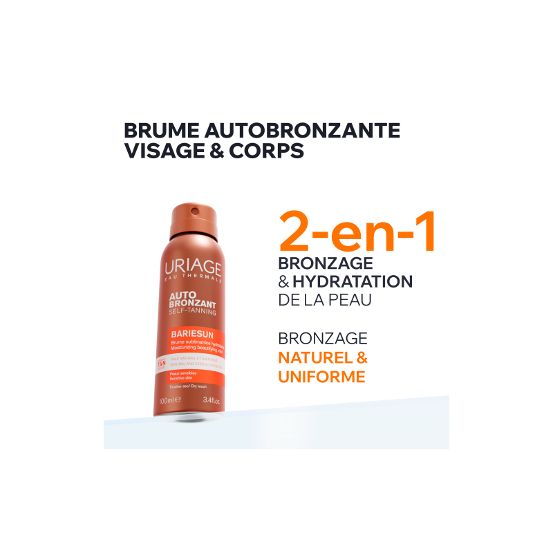 Uriage Bariesun Autobronzant Brume Sublimatrice Hydratante – Paramarket.com