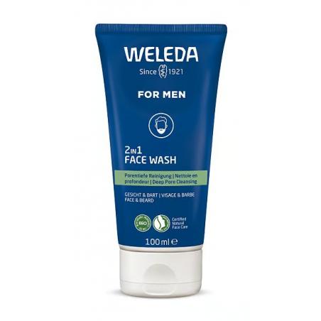 Weleda Homme Gel Nettoyant Visage 2 en 1 - Paramarket.com