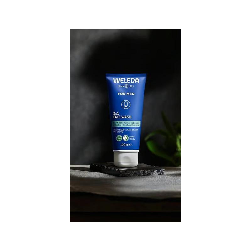 Weleda Homme Gel Nettoyant Visage 2 en 1 - Paramarket.com