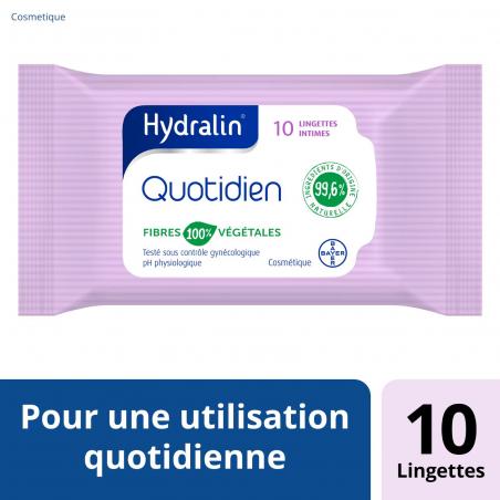 Hydralin Quotidien Quotidien Lingettes intimes - Paramarket.com