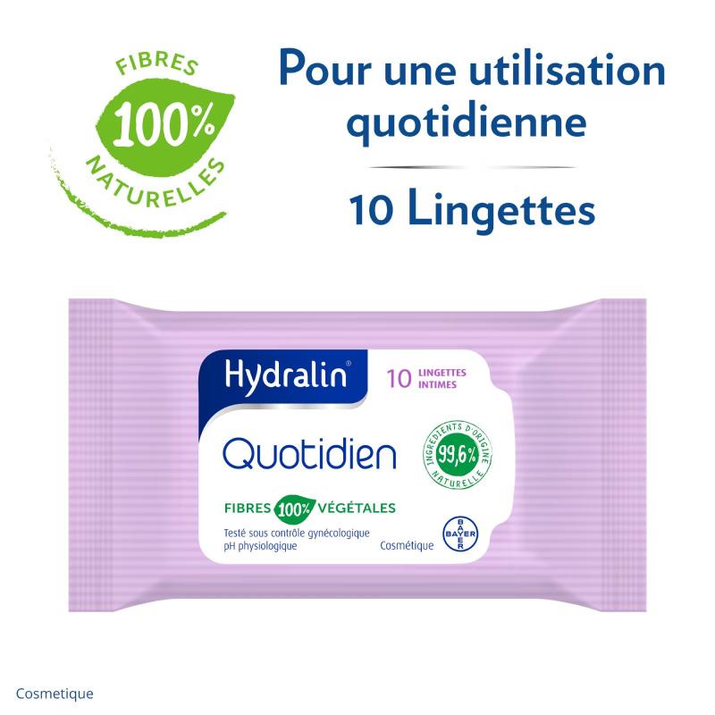 Hydralin Quotidien Quotidien Lingettes intimes - Paramarket.com