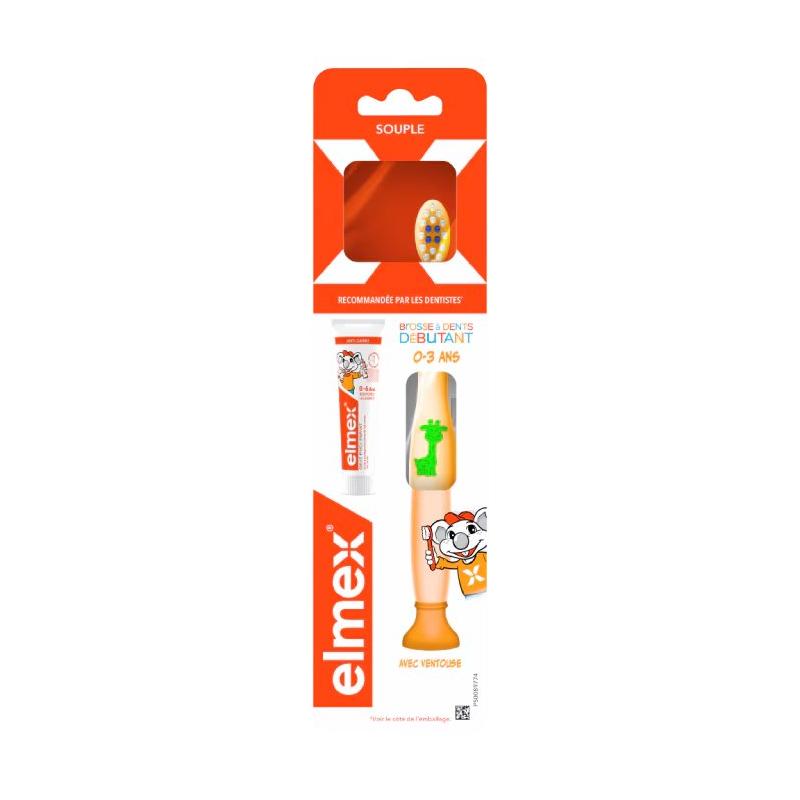 Elmex Brosse A Dents Protection Caries Débutant 0-3 ans - Paramarket.com