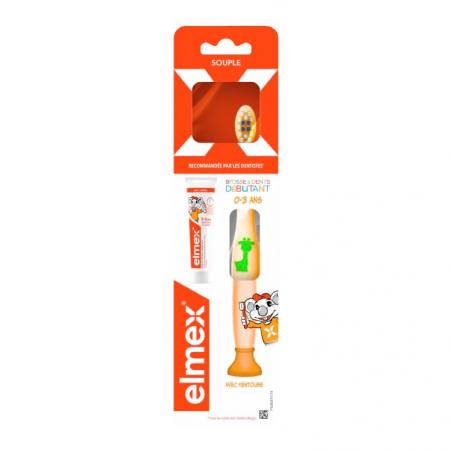 Elmex Brosse A Dents Protection Caries Débutant 0-3 ans - Paramarket.com