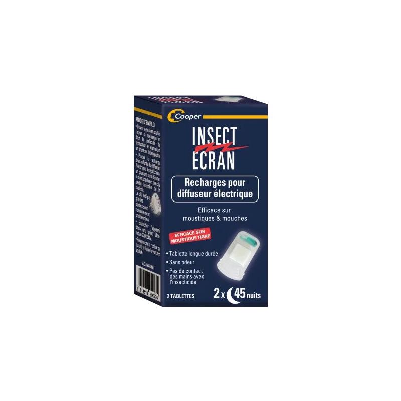 Insect-Ecran Diffuseur Electrique 2 Recharges – Paramarket.com