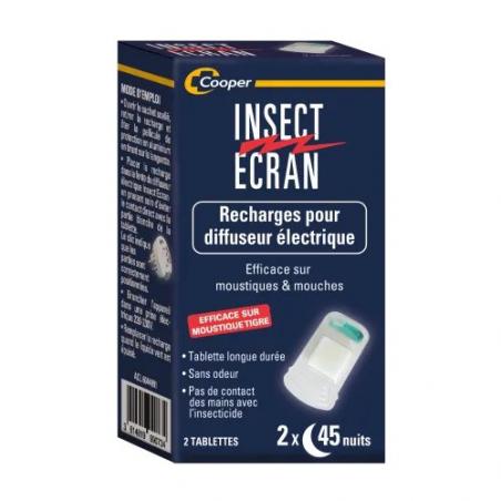 Insect-Ecran Diffuseur Electrique 2 Recharges – Paramarket.com