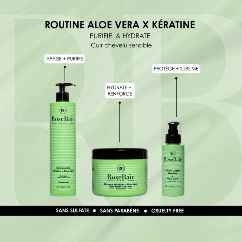 Rosebaie Aloe Vera & Kératine Masque – Paramarket.com