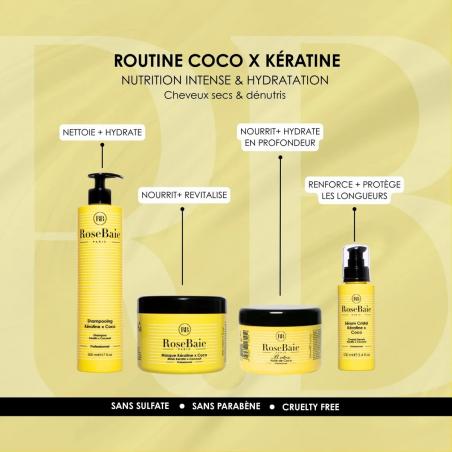 Rosebaie Huile De Coco & Kératine Masque – Paramarket.com