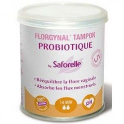 Femme Florgynal Tampon Probiotique Mini des laboratoires Saforelle