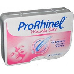 Mouche Bebe + 2 Embouts Jetables Souples des laboratoires Prorhinel
