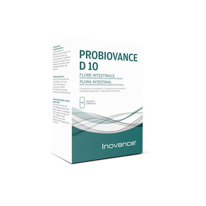 Inovance Probiovance D 10 des laboratoires Ysonut